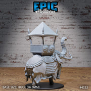 Safari Elephant - Epic Miniatures | Safari Tour | 28mm | 32mm | Armored | African bush elephant