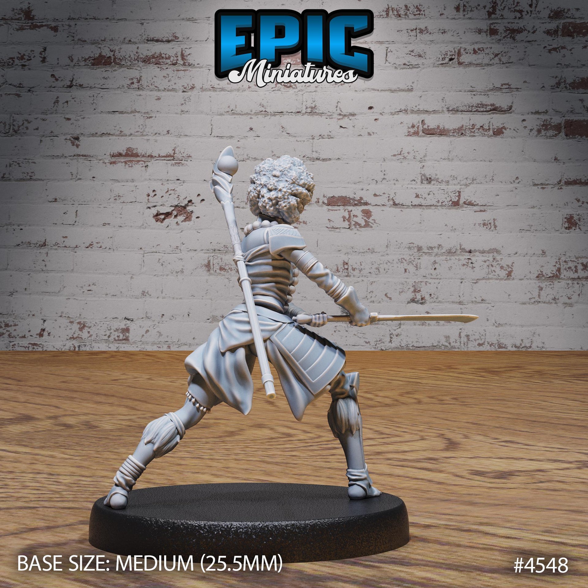 Safari Fighter Player Character - Epic Miniatures | Safari Tour | 28mm | 32mm | Adventurer | Scout