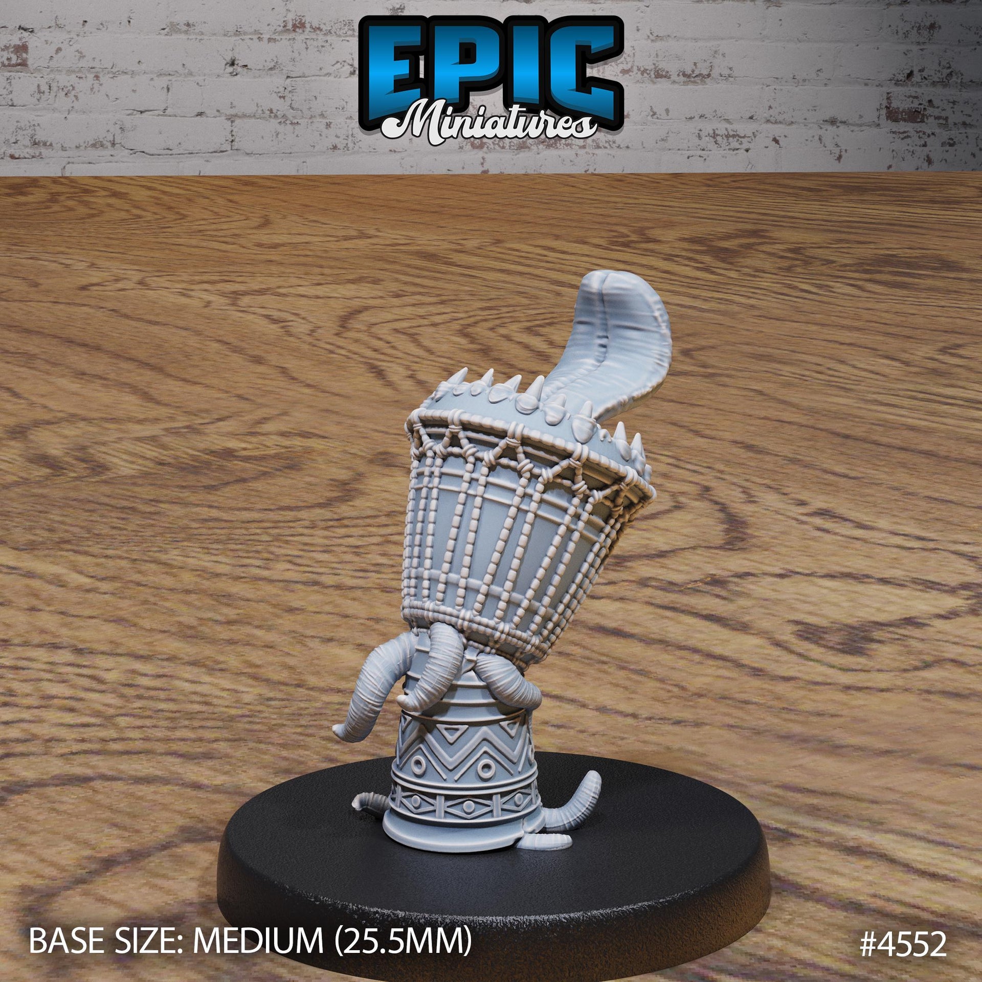 Mimic Drum - Epic Miniatures | Safari Tour | 28mm | 32mm | Djembe