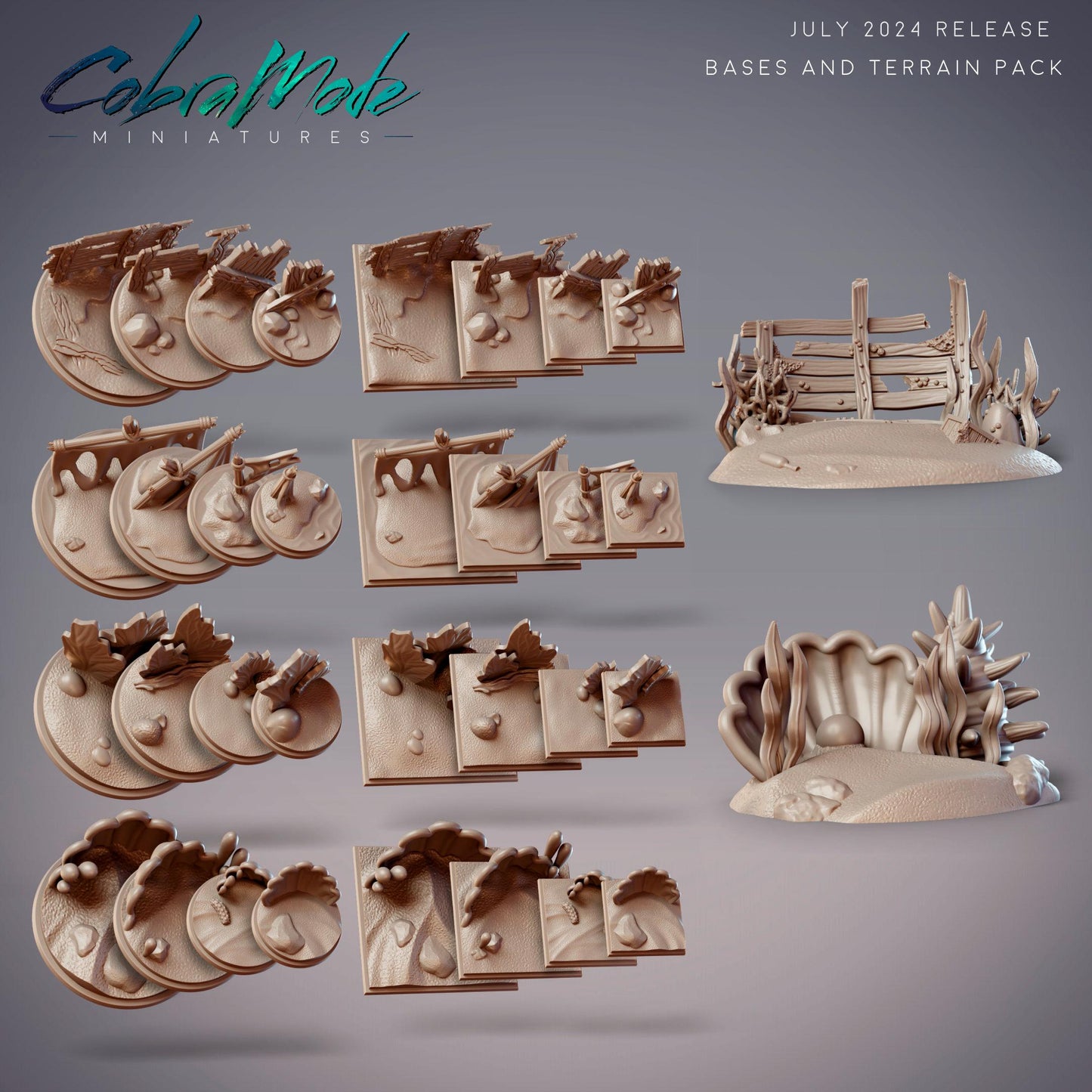 Sommos Pyraja Pirate Zulrida, Fishfolk BanBomberdits - CobraMode | Miniature | Wargaming | Roleplaying Games | 32mm | 54mm | Pelican