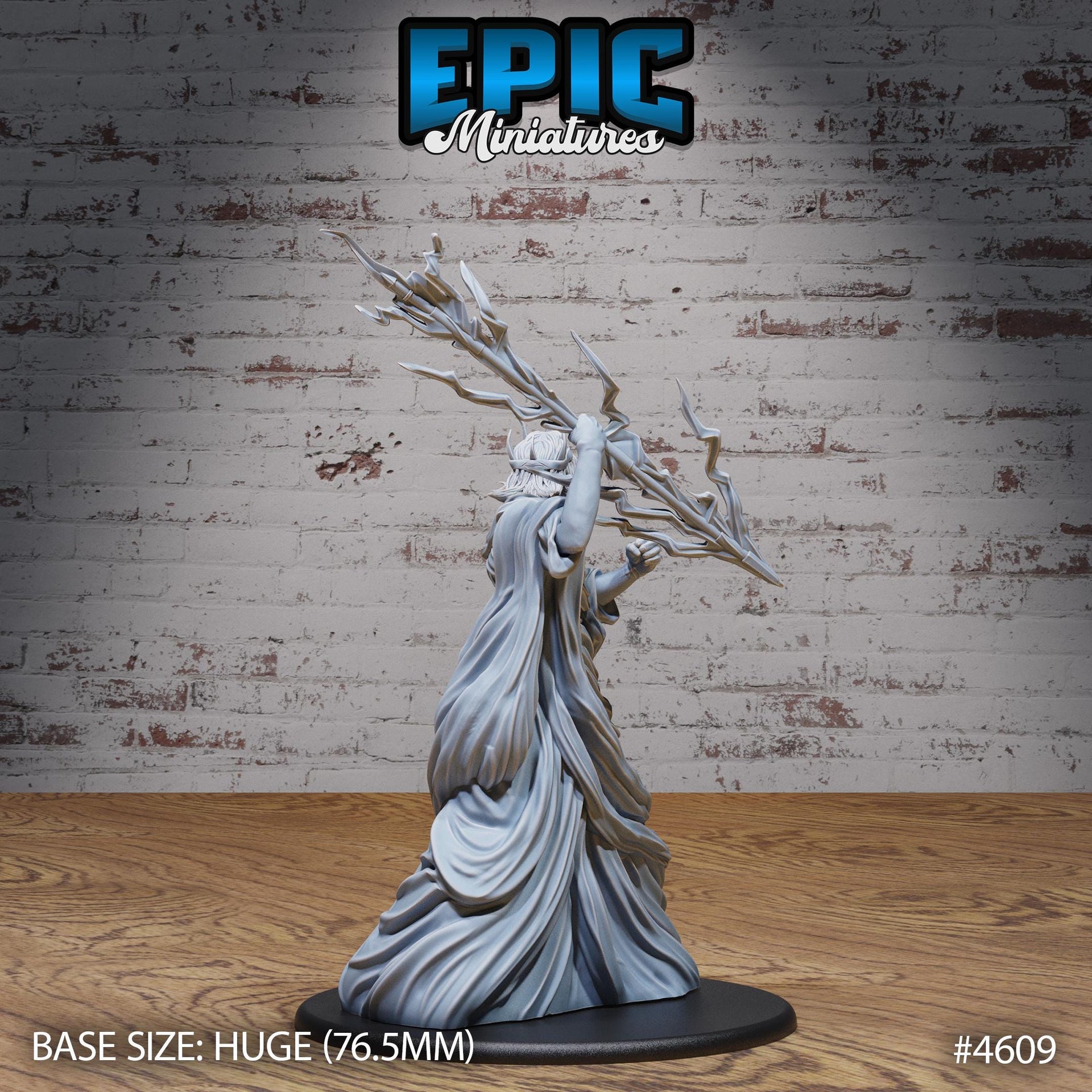 White God Avatar - Epic Miniatures | Faith Defender | 28mm | 32mm | Diety | Lord | Huge