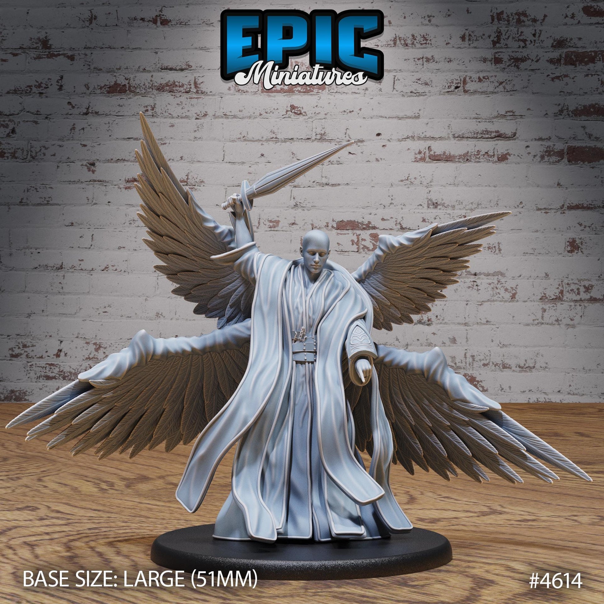 Planetar Angel - Epic Miniatures | Faith Defender | 28mm | 32mm | Astral | Biblical