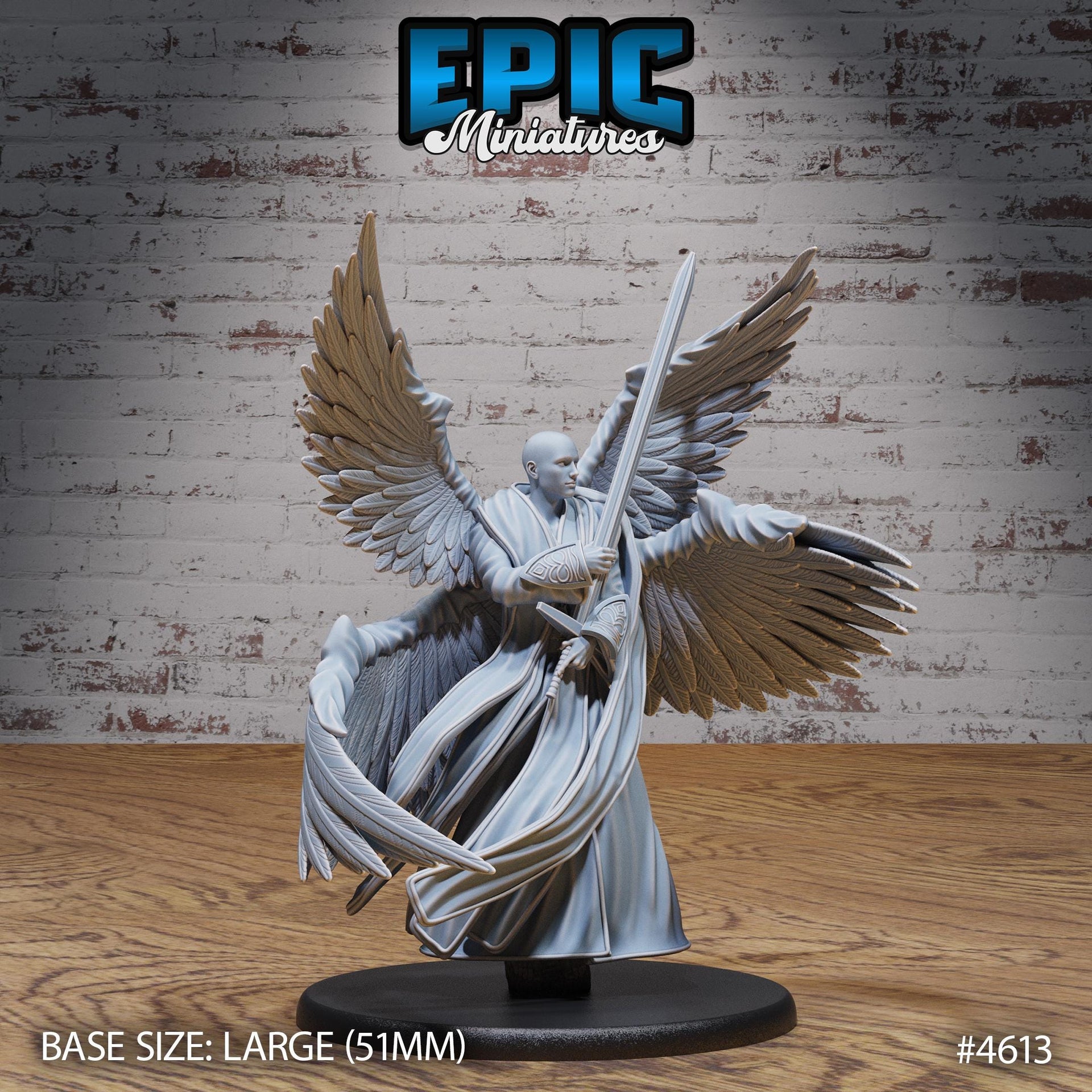 Planetar Angel - Epic Miniatures | Faith Defender | 28mm | 32mm | Astral | Biblical