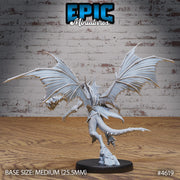 Draconic Demon Gold - Epic Miniatures | Faith Defender | 28mm | 32mm | dragon | Lizardfolk