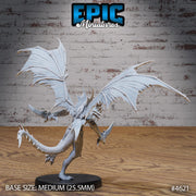 Draconic Demon Gold - Epic Miniatures | Faith Defender | 28mm | 32mm | dragon | Lizardfolk