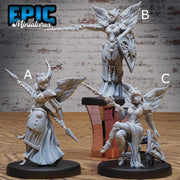 Astral Deva - Epic Miniatures | Faith Defender | 28mm | 32mm | Paladin | Angel | Knight