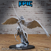 Planetar Female Angel - Epic Miniatures | Faith Defender | 28mm | 32mm | Astral | Biblical