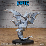 Light Dragon Wyrmling - Epic Miniatures | Faith Defender | 28mm | 32mm | Playing | Flying