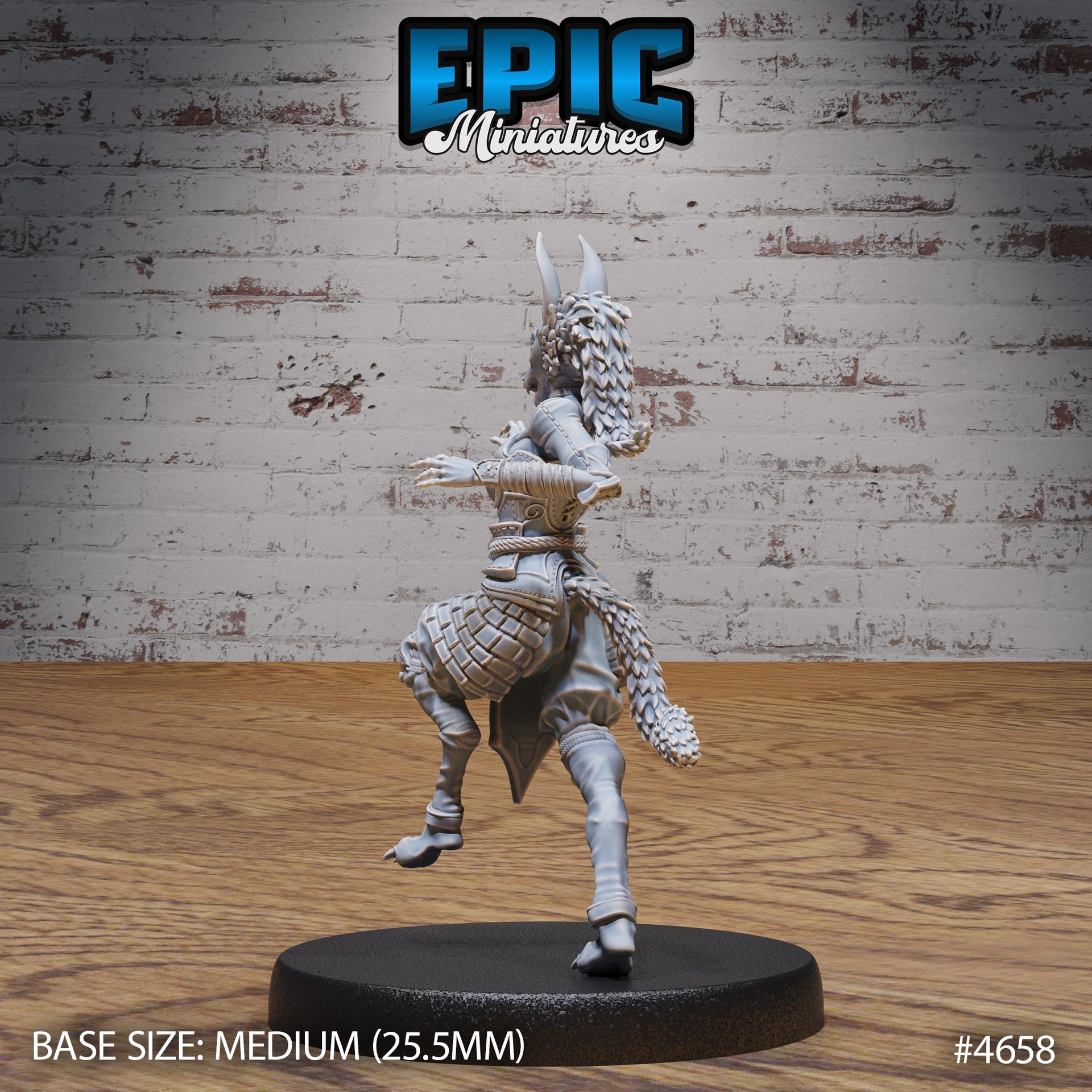 Jackalwere Female - Epic Miniatures | Beast Hunt | 28mm | 32mm | Egypt | Hyena | Jackalfolk