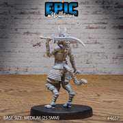 Jackalwere Female - Epic Miniatures | Beast Hunt | 28mm | 32mm | Egypt | Hyena | Jackalfolk