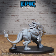 Sabertooth Beast - Epic Miniatures | Beast Hunt | 28mm | 32mm | Dire Tiger