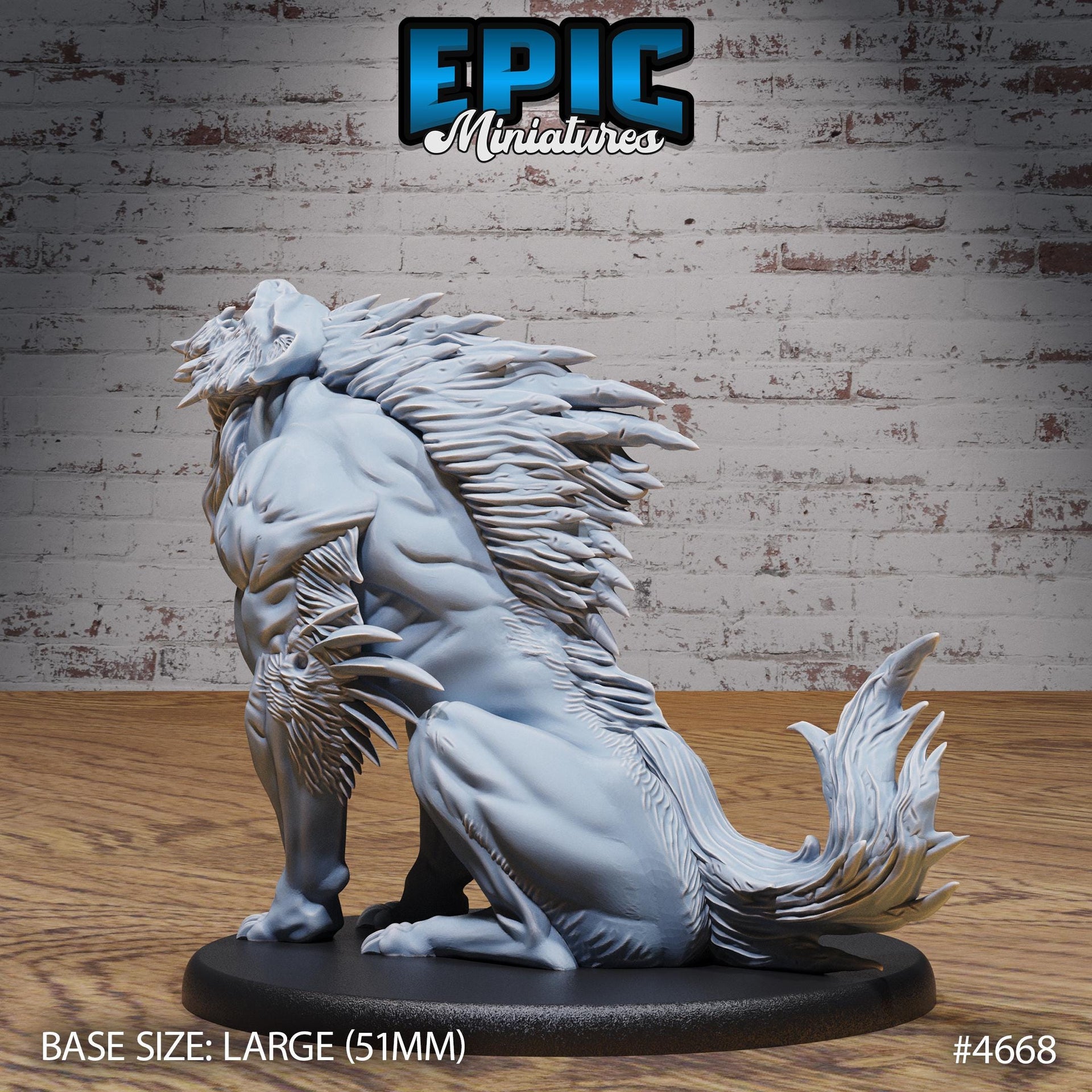 Warg Beast - Epic Miniatures | Beast Hunt | 28mm | 32mm | Dire Tiger