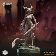 Techo Succubi, Demon Assassins- Crippled God Foundry - Cyber Demons | 32mm | Scifi | Hell | Devil | Cyborg