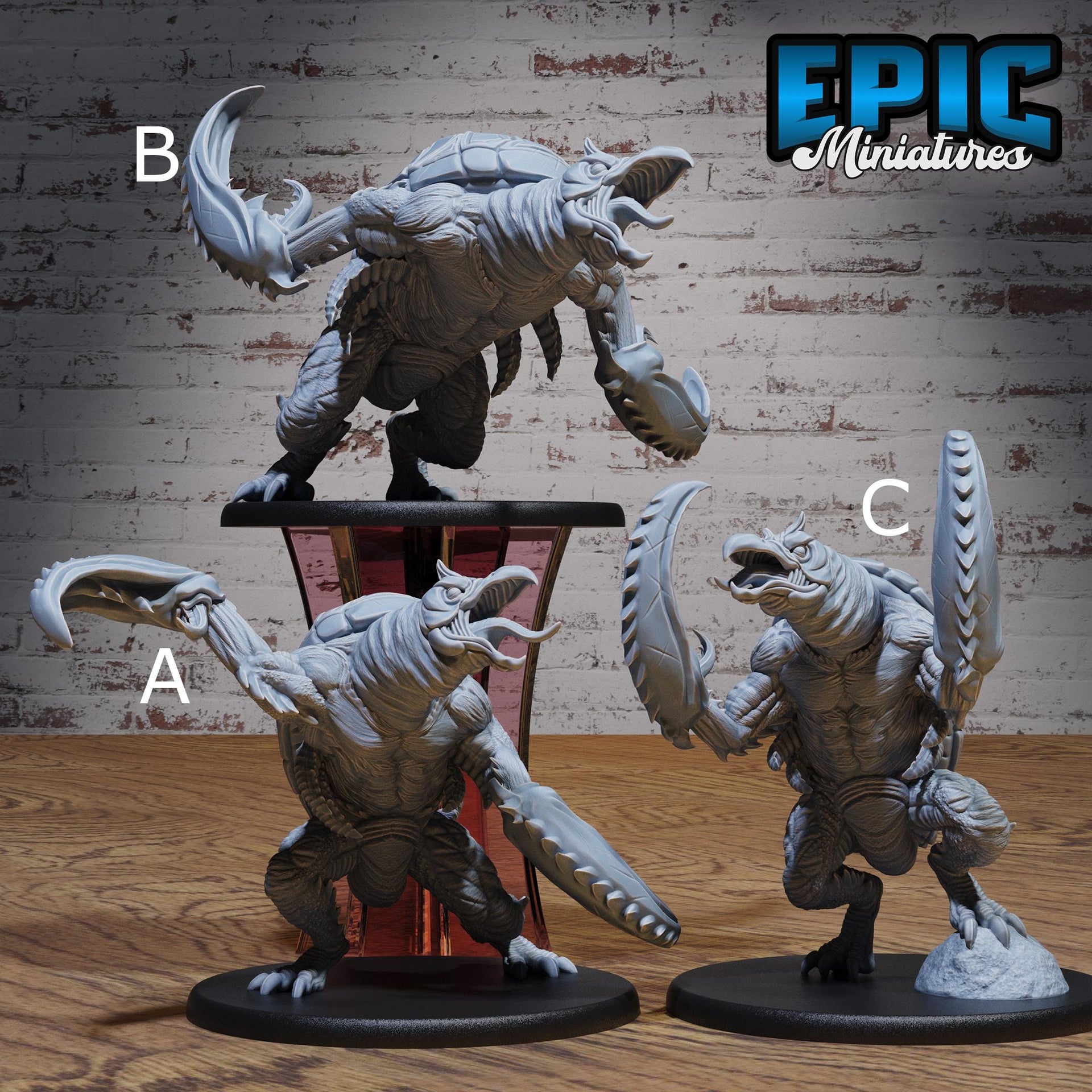 Hook Horror Classic - Epic Miniatures | Beast Hunt | 28mm | 32mm | Hacker | Cave Dweller