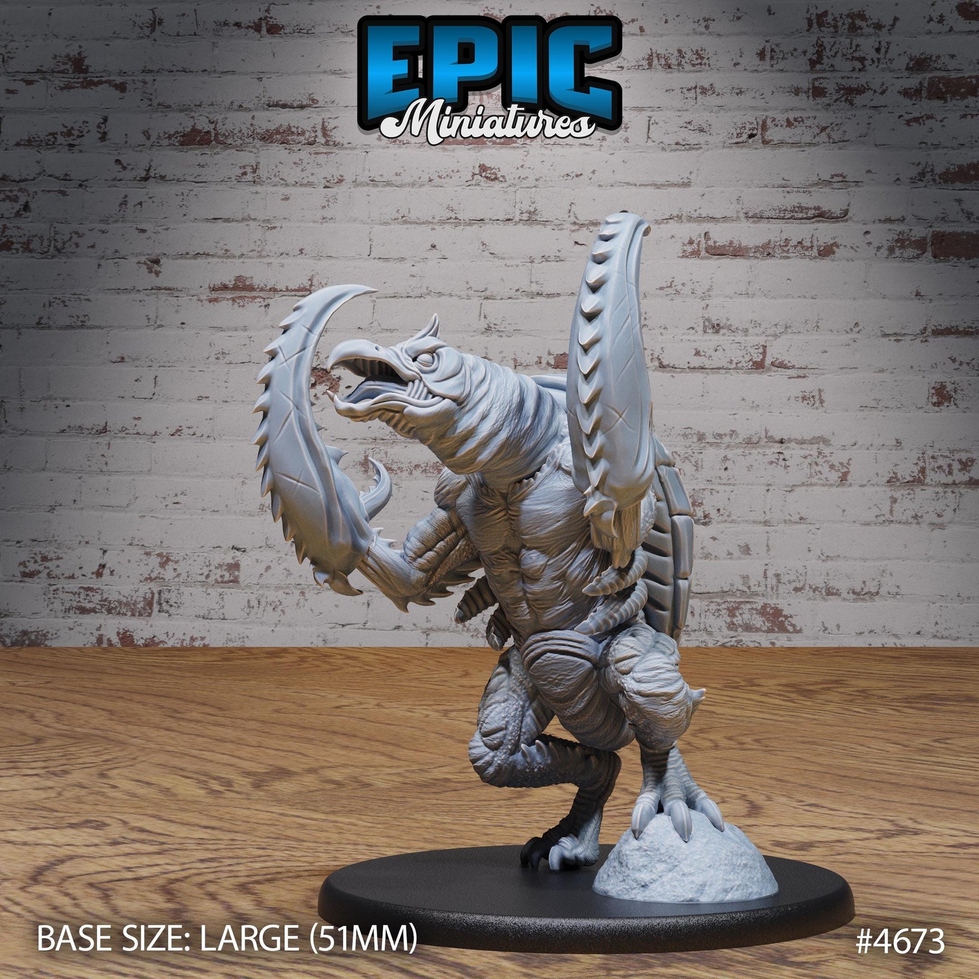 Hook Horror Classic - Epic Miniatures | Beast Hunt | 28mm | 32mm | Hacker | Cave Dweller