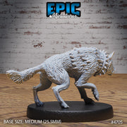 Beast Watch and Tame Wolf- Epic Miniatures | Beast Hunt | 28mm | 32mm | Hunter | Guard | Night Watchman