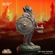 Fire Giant Guardians - Crippled God Foundry - Realm of Fire | 32mm | Champion | Fighter | Warrior | Knight