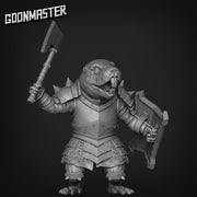 Mole Rat Knight - Goonmaster | Malevolant Mole Rats| Miniature | Wargaming | Roleplaying Games | 32mm | Fighter | Bandit | Mercenary