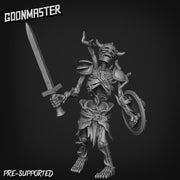 Swamp Skeleton - Goonmaster | Miniature | Wargaming | Roleplaying Games | 32mm | Knight | Corpse