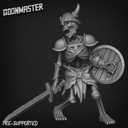 Swamp Skeleton - Goonmaster | Miniature | Wargaming | Roleplaying Games | 32mm | Knight | Corpse