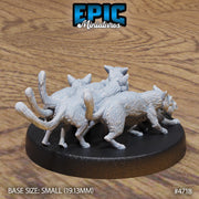 Cat Swarm - Epic Miniatures | Old Fables | 28mm | 32mm | Alley Cats