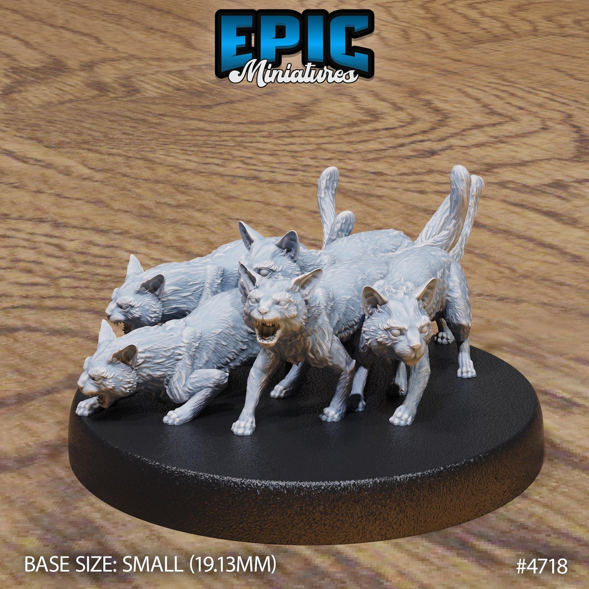 Cat Swarm - Epic Miniatures | Old Fables | 28mm | 32mm | Alley Cats