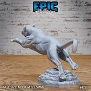 Black Panther - Epic Miniatures | Old Fables | 28mm | 32mm | Tiger | Lion