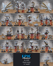 Automaton Swarm - Epic Miniatures | Steam Society | 28mm | 32mm | Steam Punk | Robot | Mech | Tiny