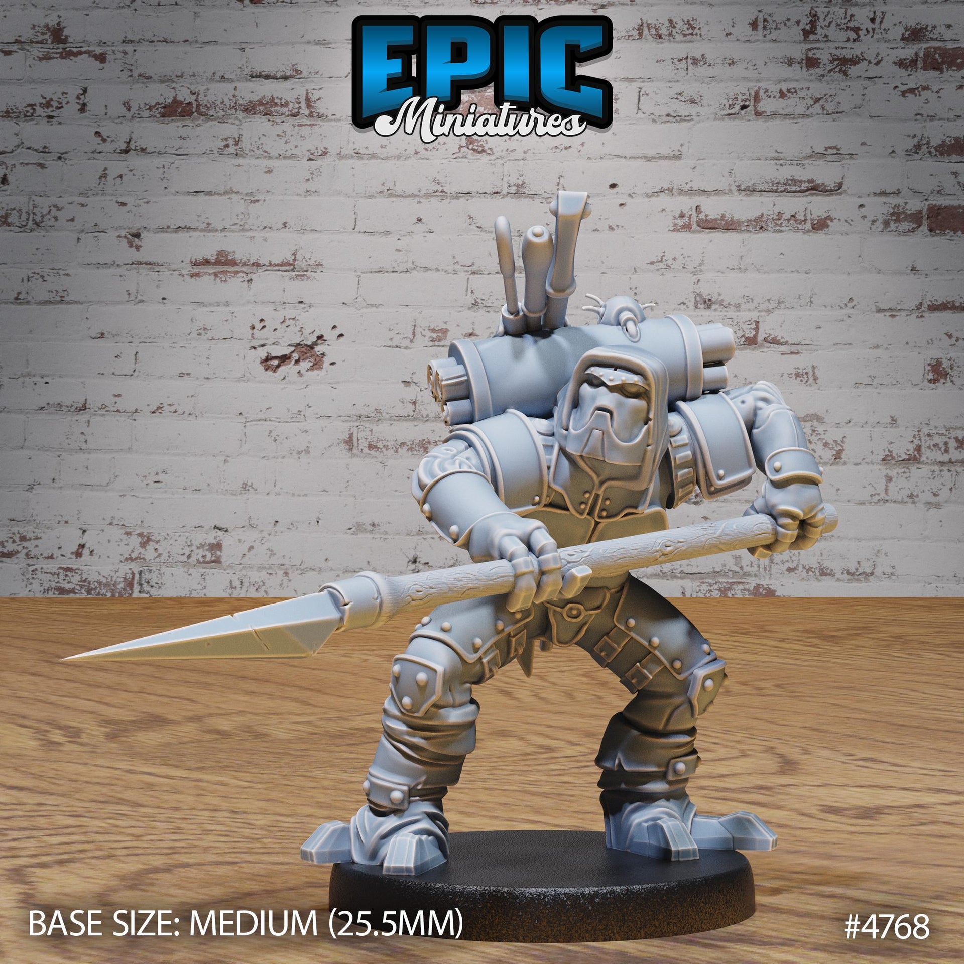 Construct ALchemist - Epic Miniatures | Steam Society | 28mm | 32mm | Steam Punk | Robot | Mech | Fighter