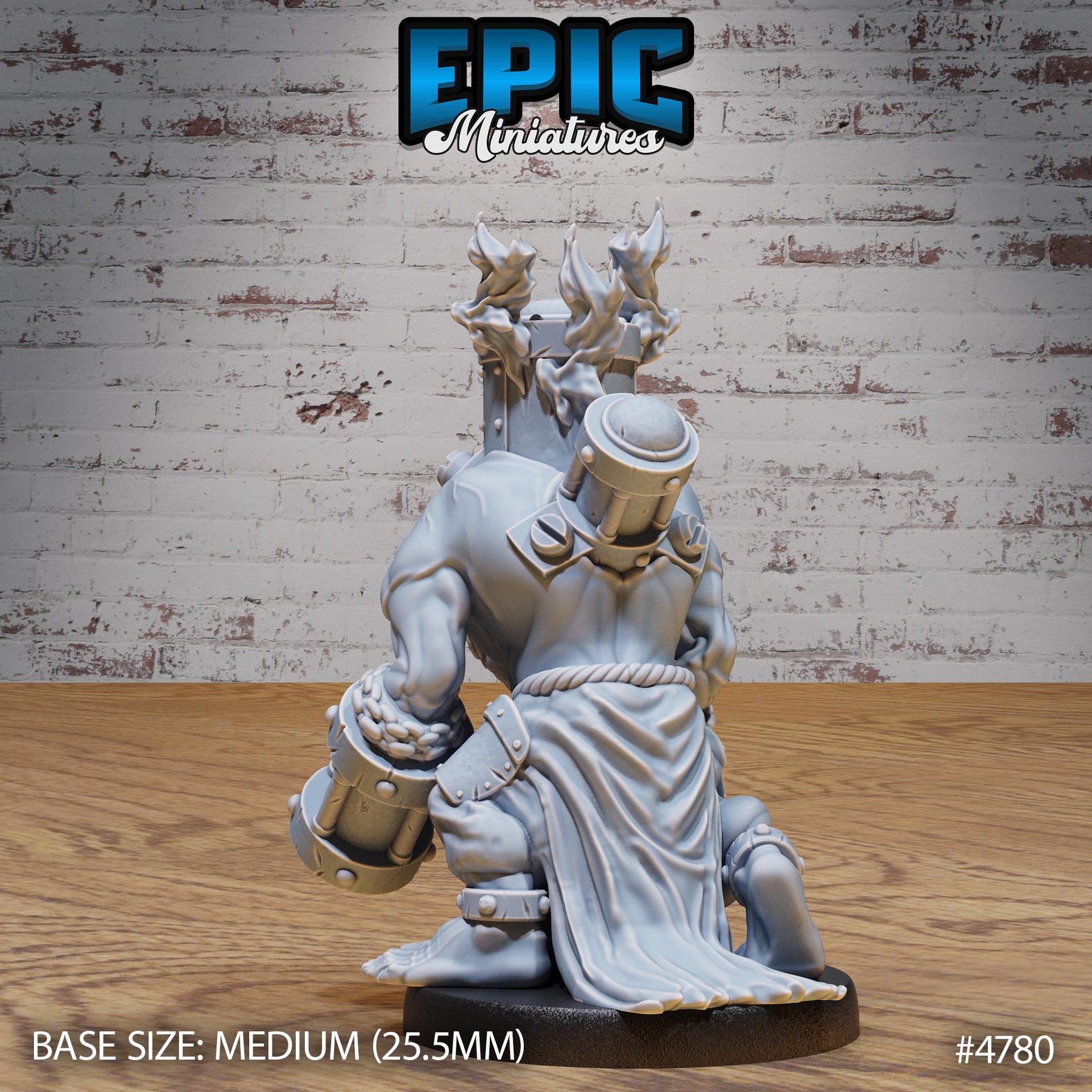 Steam Servant - Epic Miniatures | Steam Society | 28mm | 32mm | Steam Punk | Cyborg | Mutant | Brute