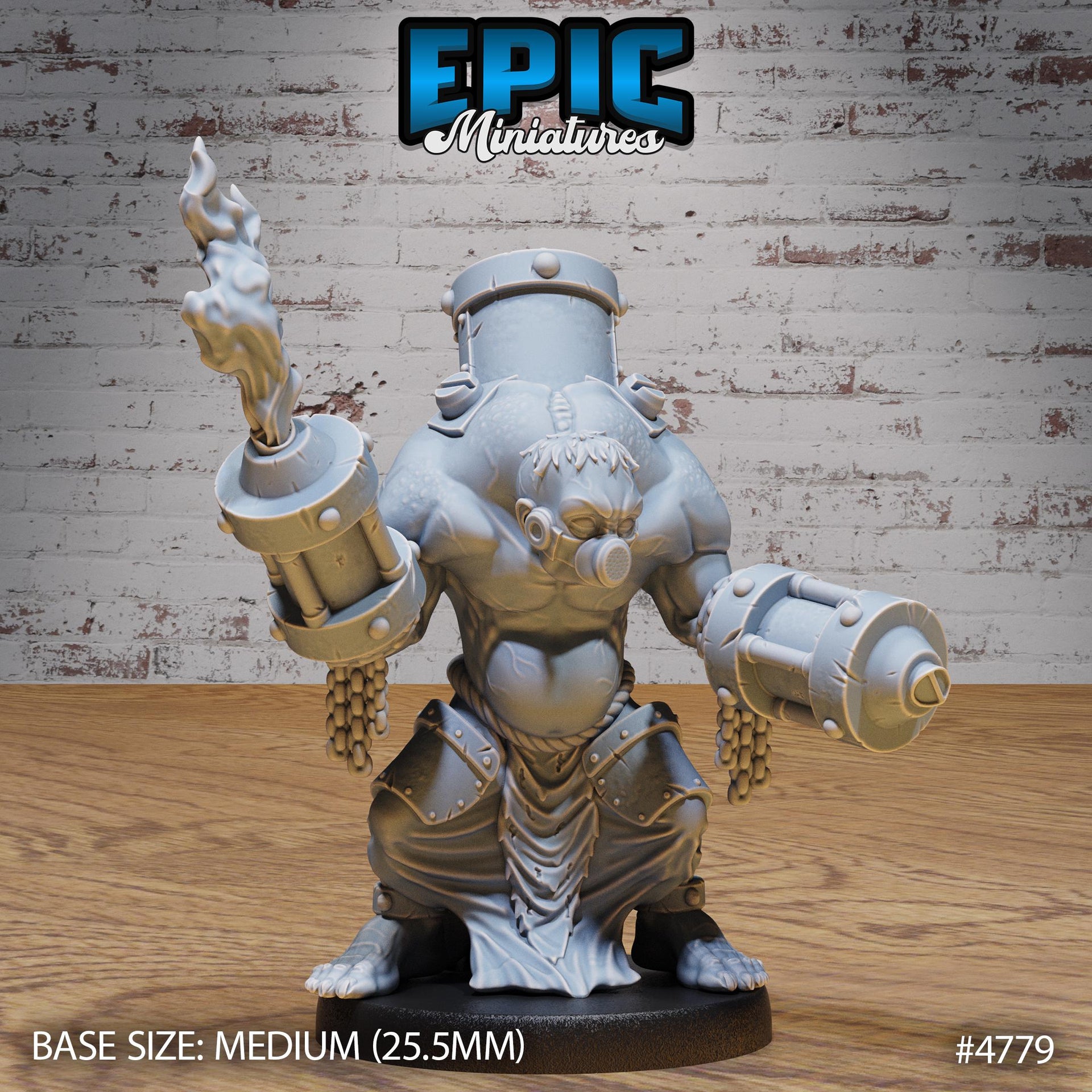 Steam Servant - Epic Miniatures | Steam Society | 28mm | 32mm | Steam Punk | Cyborg | Mutant | Brute