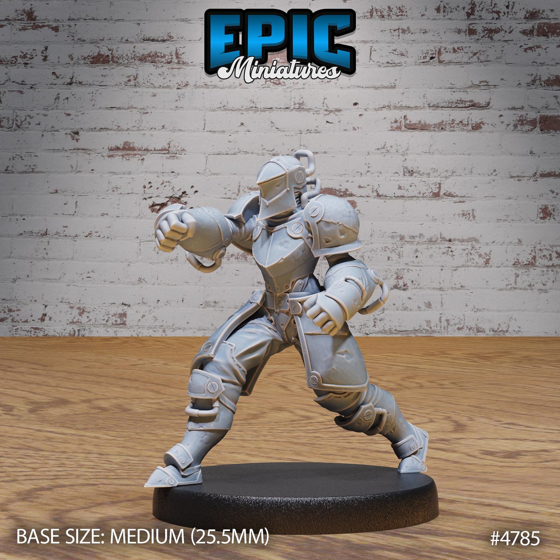 Exosuit Artificer Female - Epic Miniatures | Steam Society | 28mm | 32mm | Steam Punk | Knight