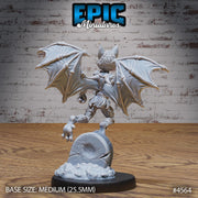 Bat Folk Warrior - Epic Miniatures | Vampire Invasion | 28mm | 32mm | Assassin | Rogue