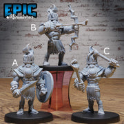 Torch Knight - Epic Miniatures | Vampire Invasion | 28mm | 32mm | Guard | Warrior