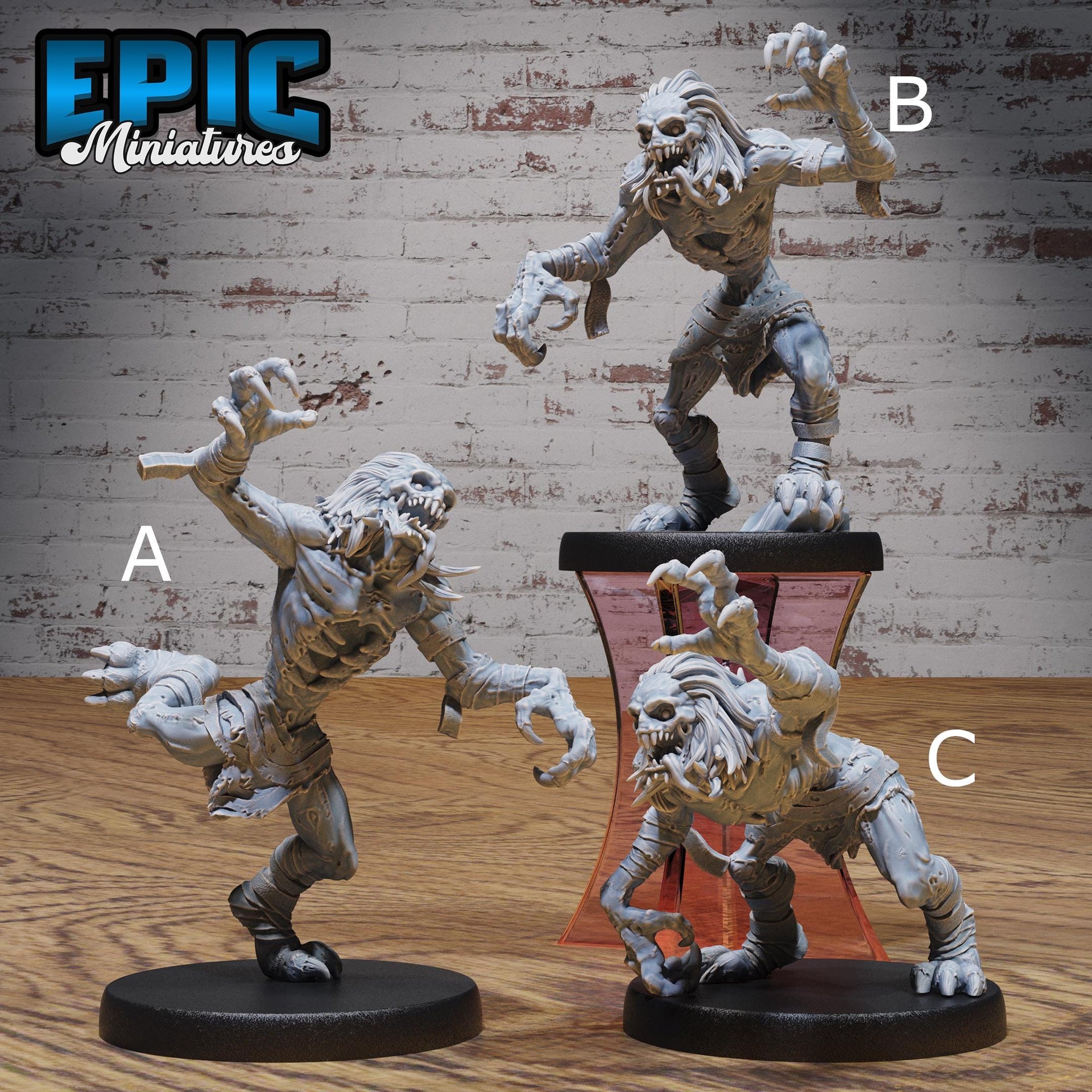 Ghoul Classic - Epic Miniatures | Vampire Invasion | 28mm | 32mm | Zombie | Undead