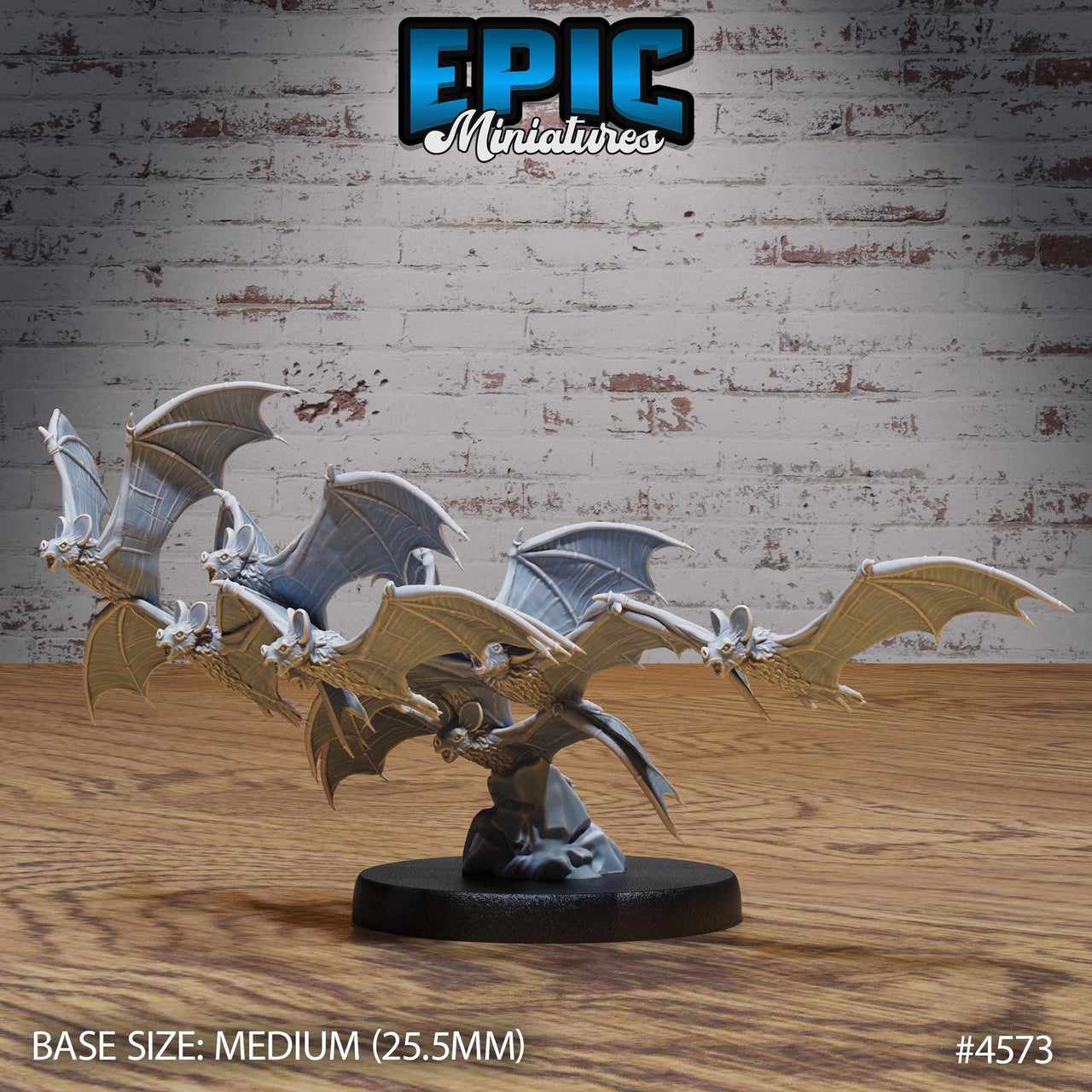 Bat Swarms - Epic Miniatures | Vampire Invasion | 28mm | 32mm | Pest