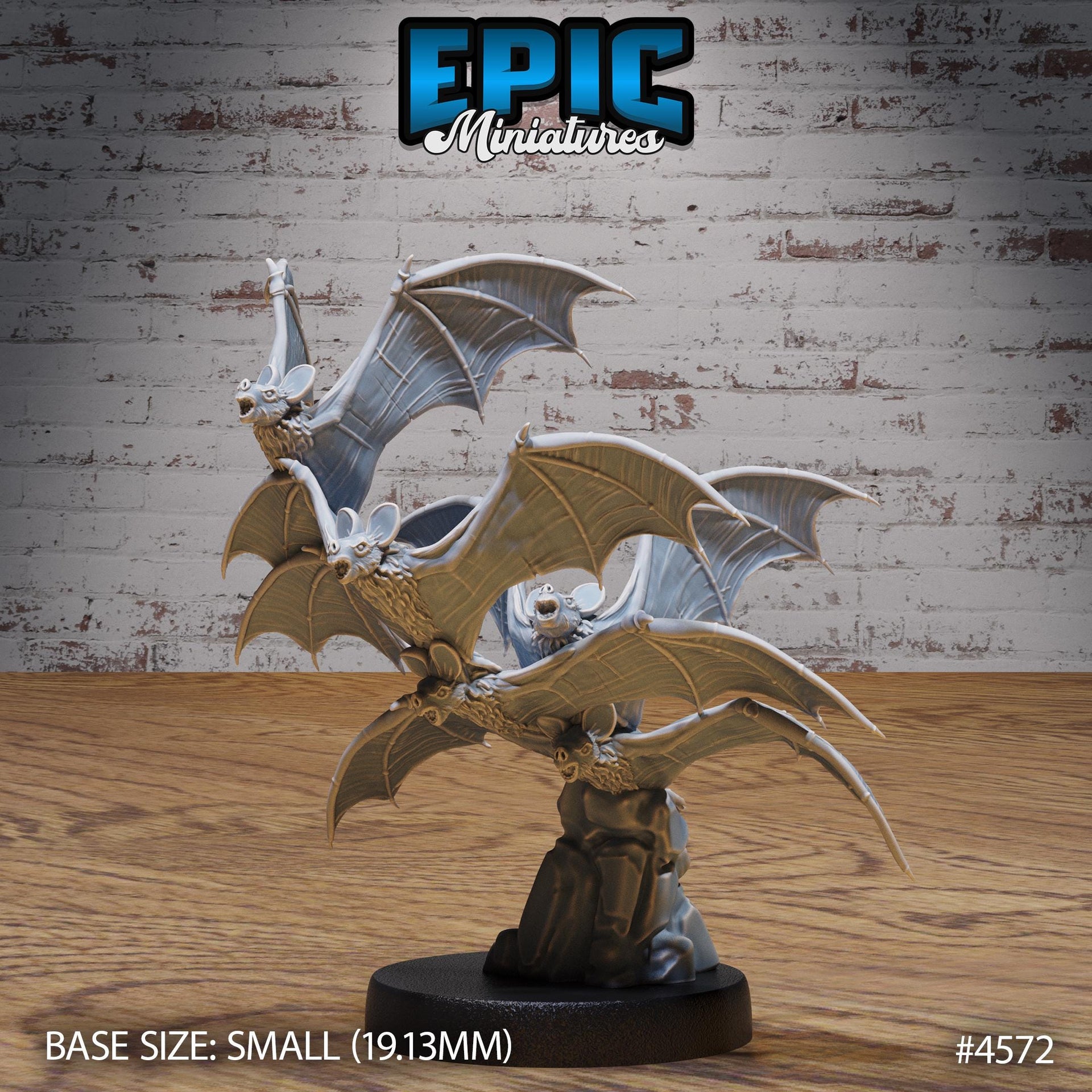 Bat Swarms - Epic Miniatures | Vampire Invasion | 28mm | 32mm | Pest