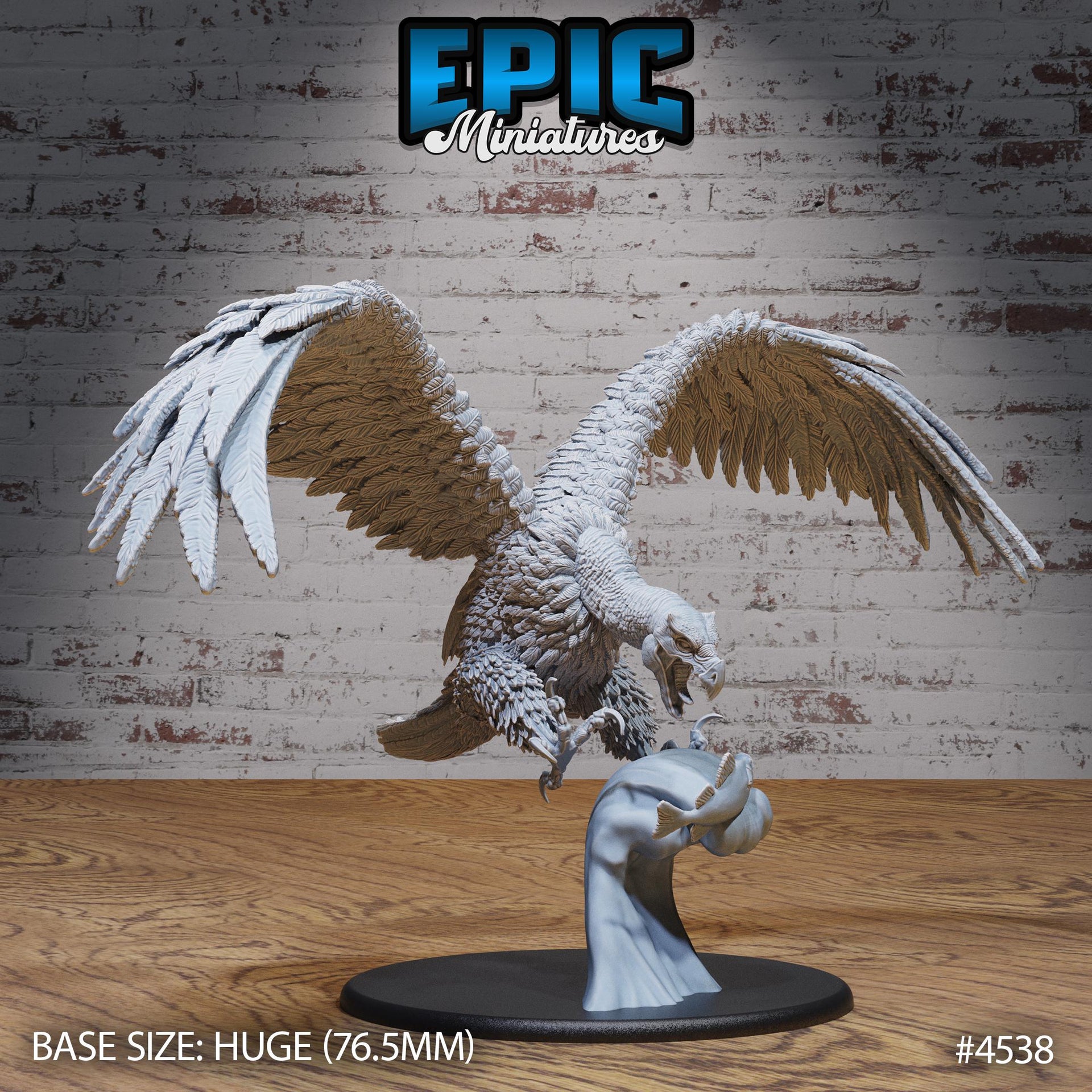 Giant Vulture - Epic Miniatures | Safari Tour | 28mm | 32mm | Desert | Bird