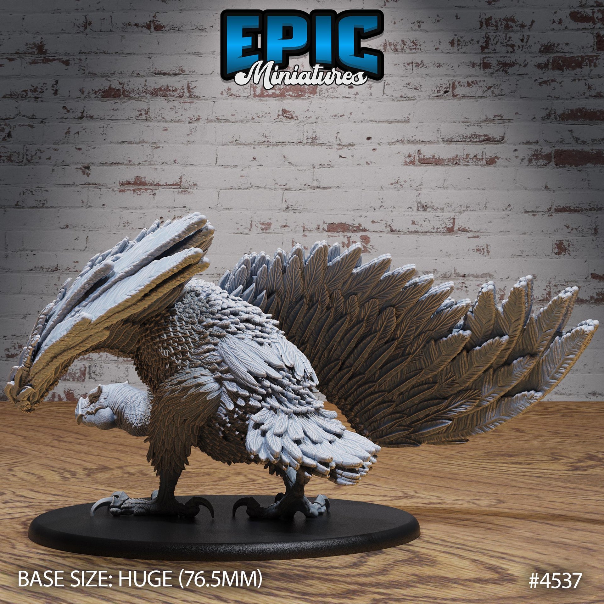 Giant Vulture - Epic Miniatures | Safari Tour | 28mm | 32mm | Desert | Bird