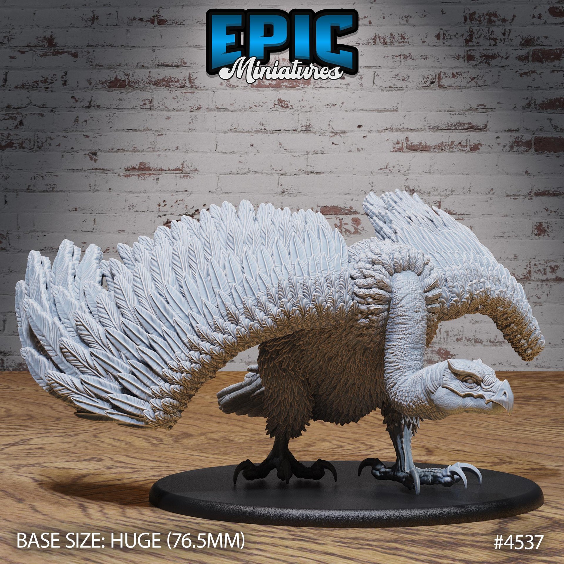 Giant Vulture - Epic Miniatures | Safari Tour | 28mm | 32mm | Desert | Bird