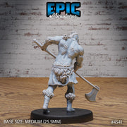 Dragon Blood Warrior - Epic Miniatures | Safari Tour | 28mm | 32mm | Fighter | Barbarian