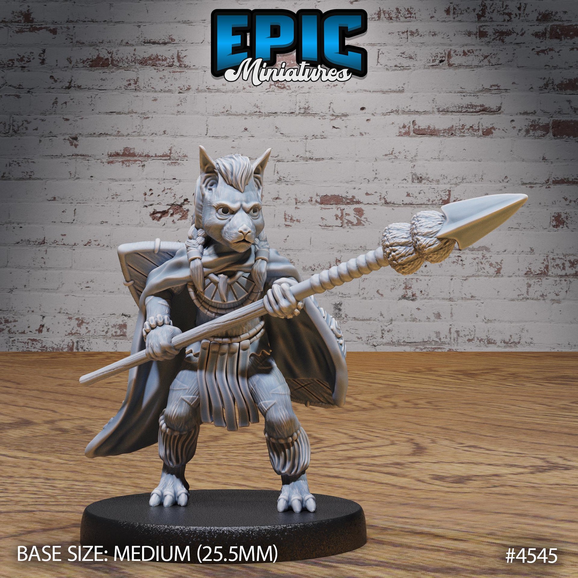 Beast Folk Tribe - Epic Miniatures | Safari Tour | 28mm | 32mm | Fighter | Warrior