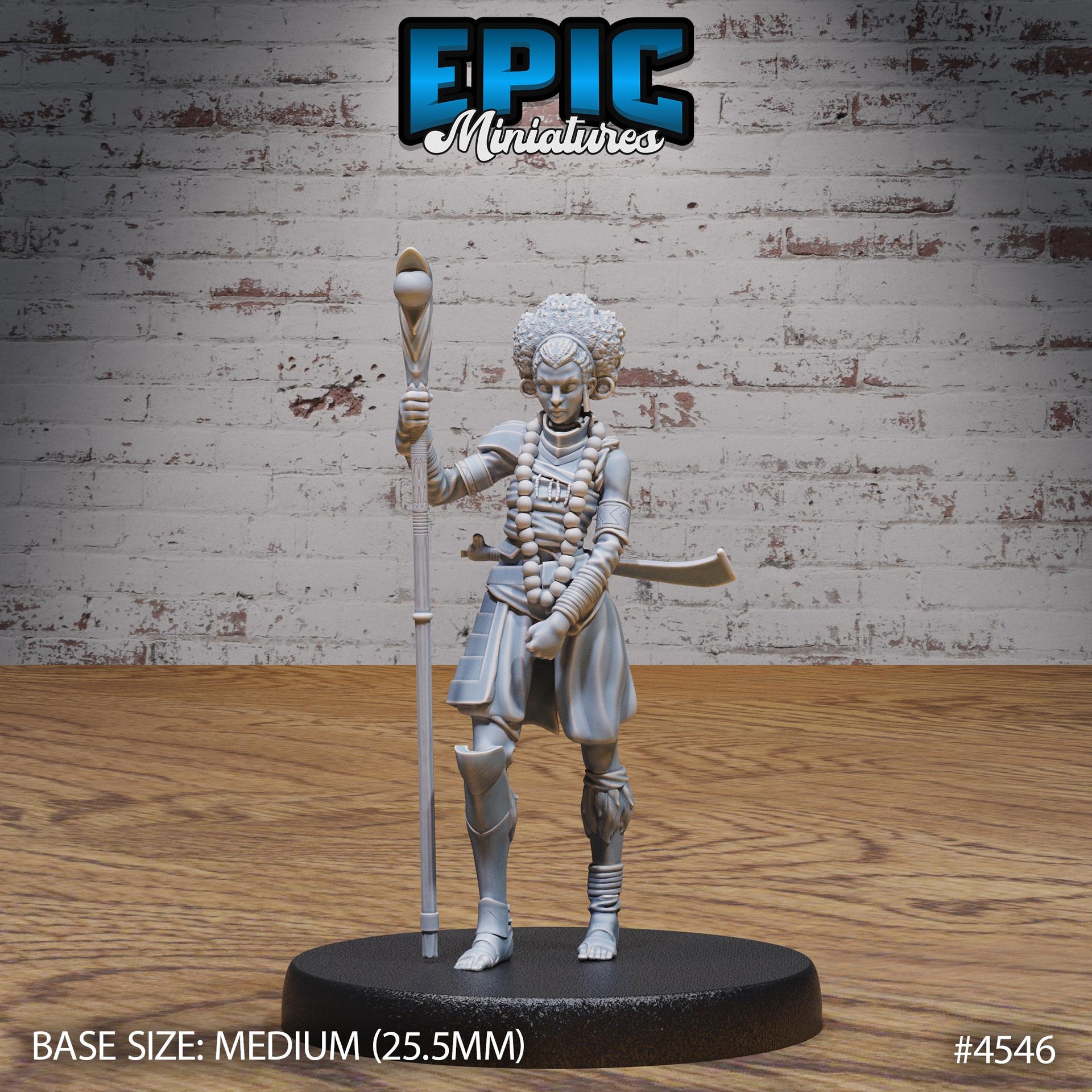 Safari Fighter Player Character - Epic Miniatures | Safari Tour | 28mm | 32mm | Adventurer | Scout