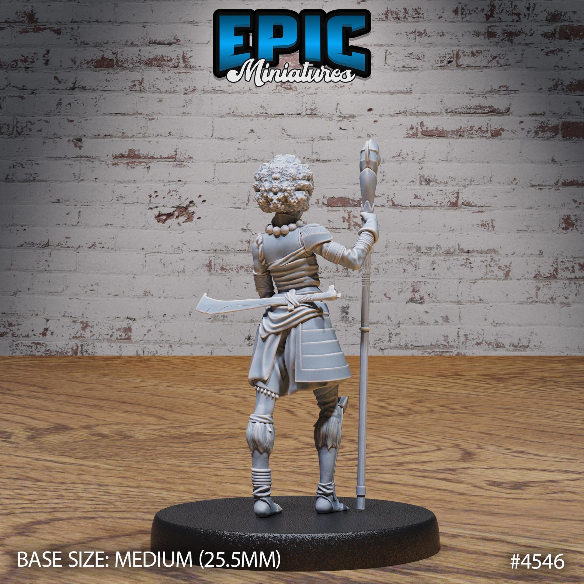 Safari Fighter Player Character - Epic Miniatures | Safari Tour | 28mm | 32mm | Adventurer | Scout