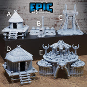 Safari Building - Epic Miniatures | Safari Tour | 28mm | Village | Watch Tower | Forge