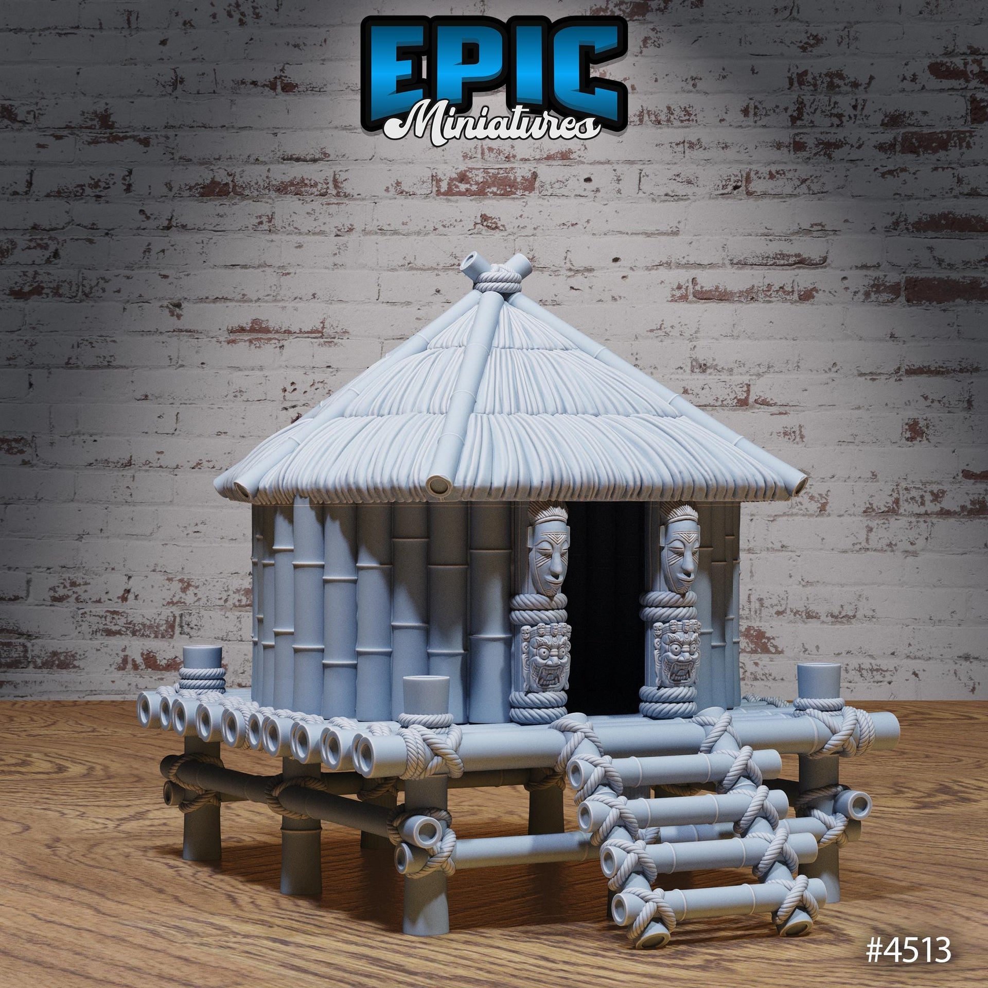 Safari Building - Epic Miniatures | Safari Tour | 28mm | Village | Watch Tower | Forge