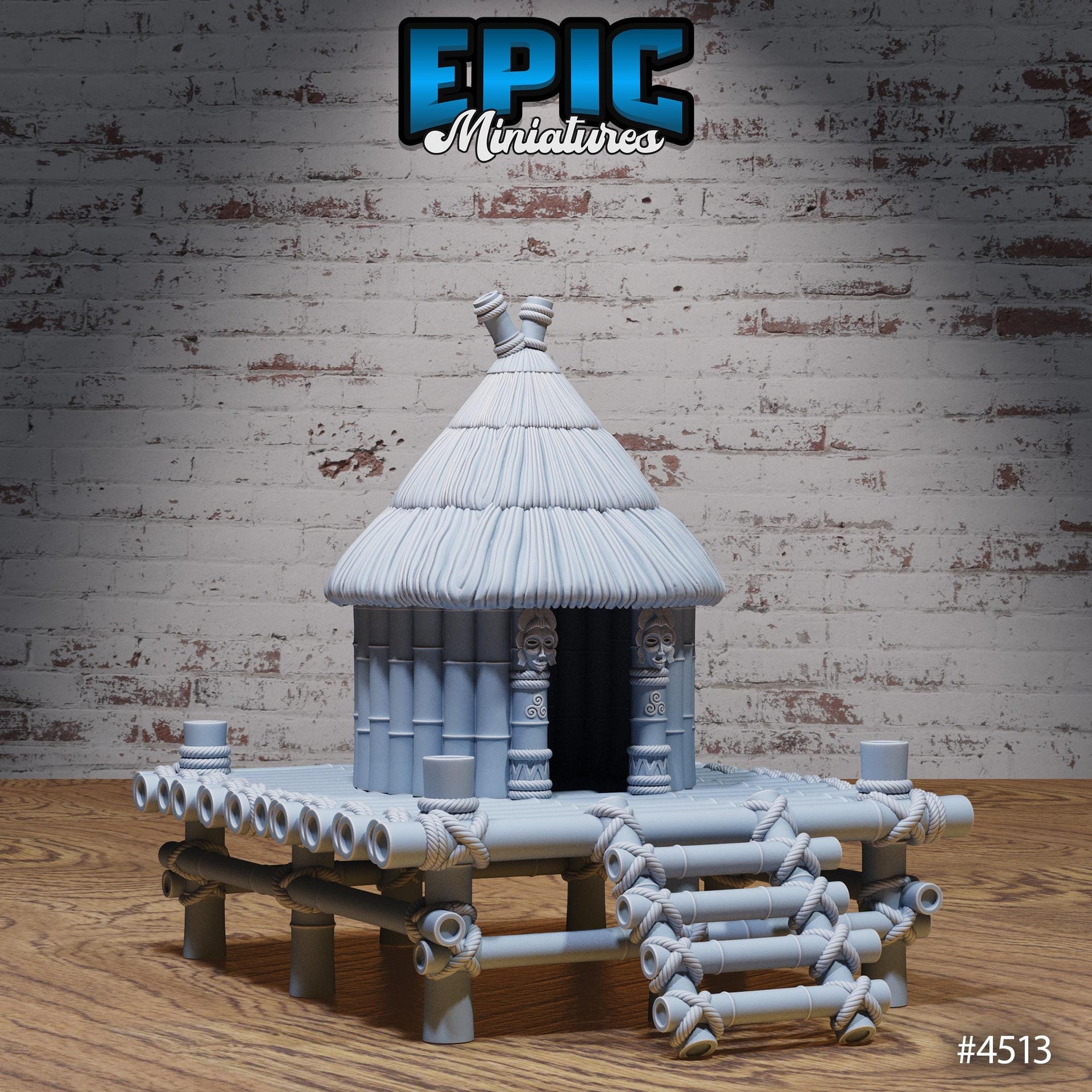 Safari Building - Epic Miniatures | Safari Tour | 28mm | Village | Watch Tower | Forge