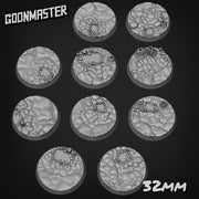 Crystal Cave Bases - Goonmaster | 25mm, 32mm, 40mm, 60, 75mm, and more for roleplaying and wargaming! Ready for Magnetizing!