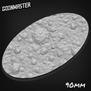 Moon Crater Bases - Goonmaster | 25mm, 32mm, 40mm, 60, 75mm, and more for roleplaying and wargaming! Ready for Magnetizing!