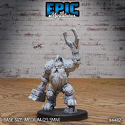 Dark Dwarf - Epic Miniatures | Deep Dark Caves | 28mm | 32mm | Fighter | Artificer